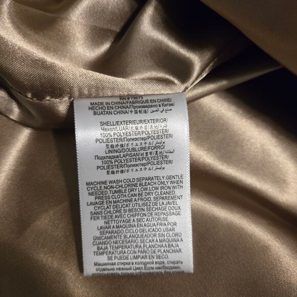 BCBGeneration Double Breasted Trench Coat Old Money Capsule Size XL Classic - Picture 13 of 16